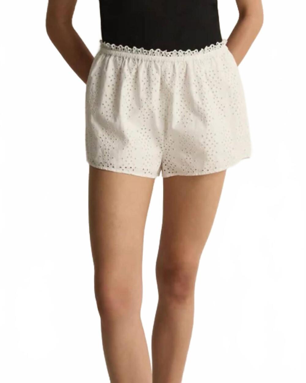 NEW POSSE harriet short in white
